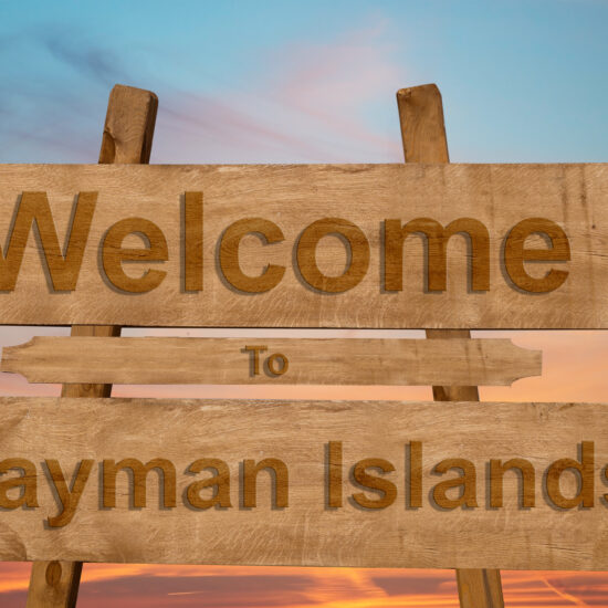 Welcome,To,Cayman,Islands,Sing,On,Wood,Background