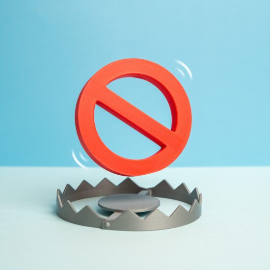 There,Is,No,Prohibition,Sign,Above,The,Trap.,Restrictions,And