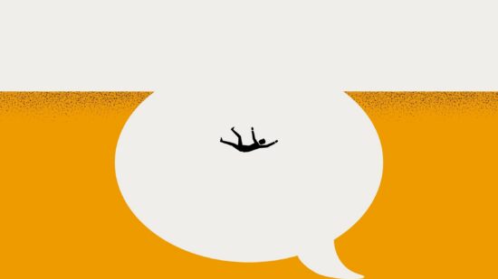 falling into quote