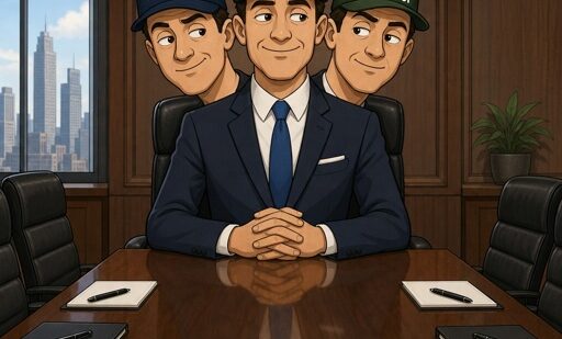 Create,Cartoon,Image,Of,Man,Sitting,By,Himself,At,The